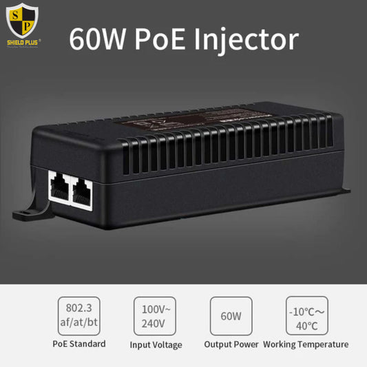 SP- 60W GIGA POE INJECTOR