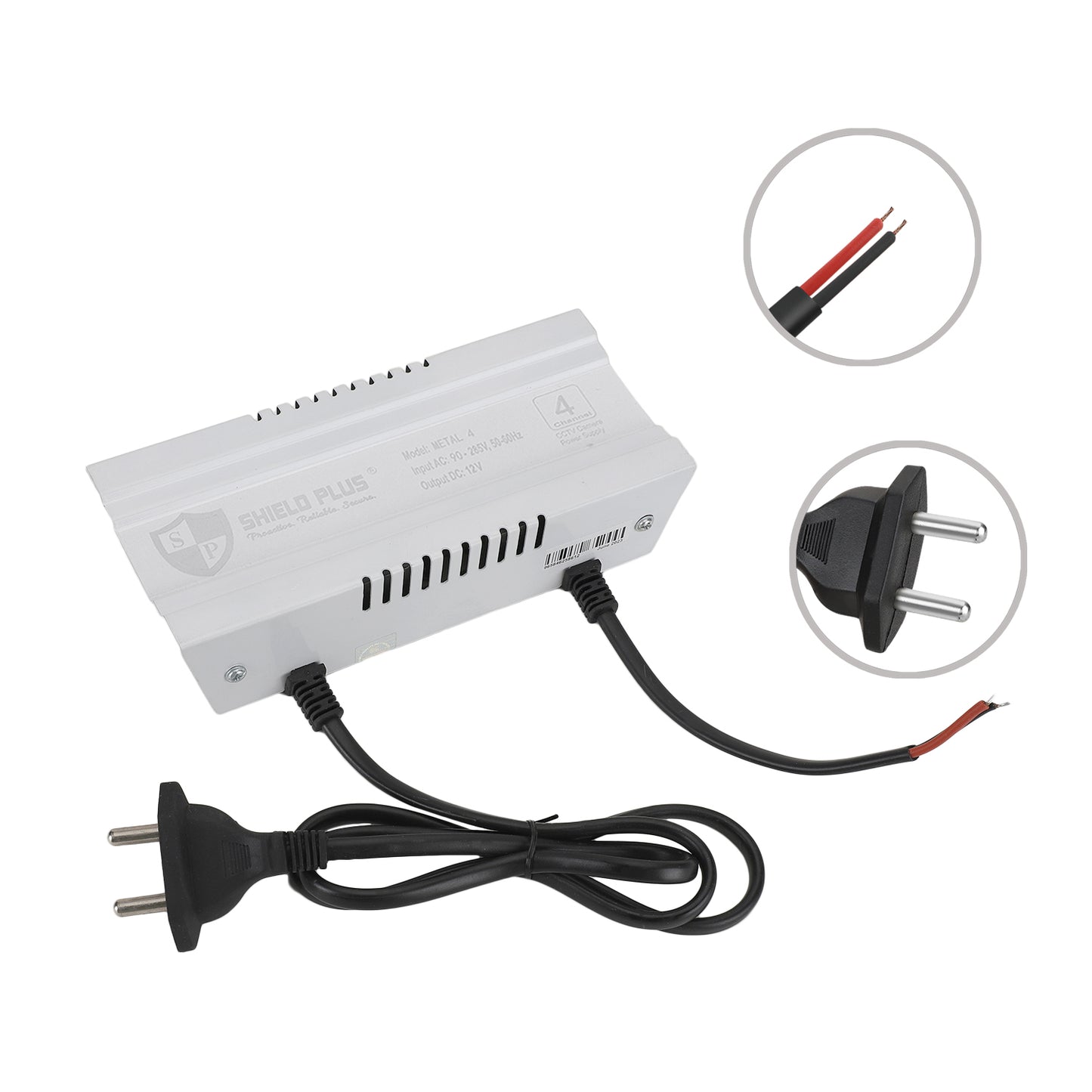 SP- 4 CH SMPS METAL BODY ( SINGLE OUTPUT POWER PORT )