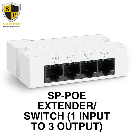 SP-INDOOR POE EXTENDER 1 INPUT 3 OUTPUT