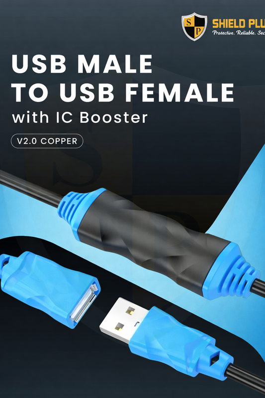 SP- USB MALE TO USB FEMALE IC -V2.0 -COPPER 10M / 15M (SINGLE IC) & 20M (DOUBLE IC)