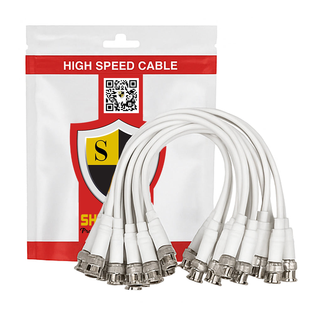 SP-BNC LEAD WHITE (16/40)