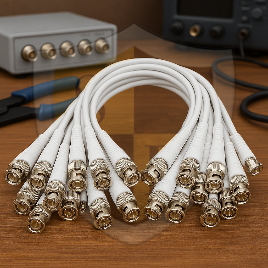 SP-BNC LEAD WHITE (16/40)