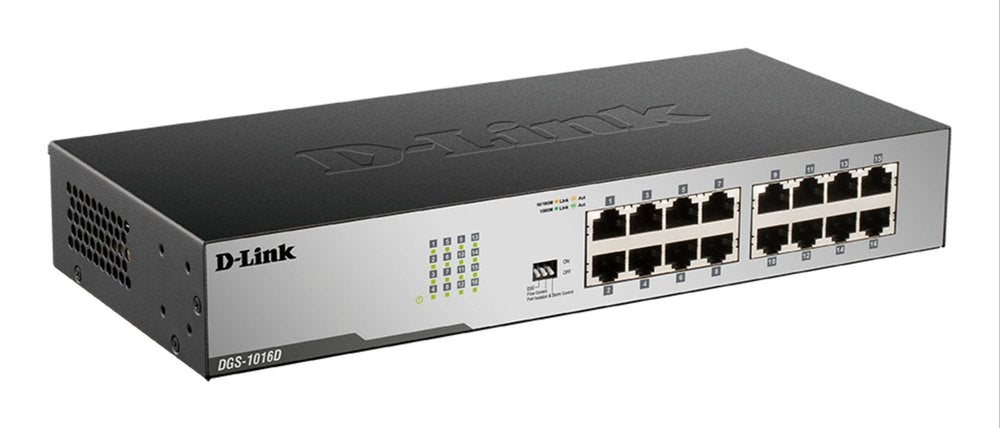 D-LINK 16 PORT SWITCH GIGA