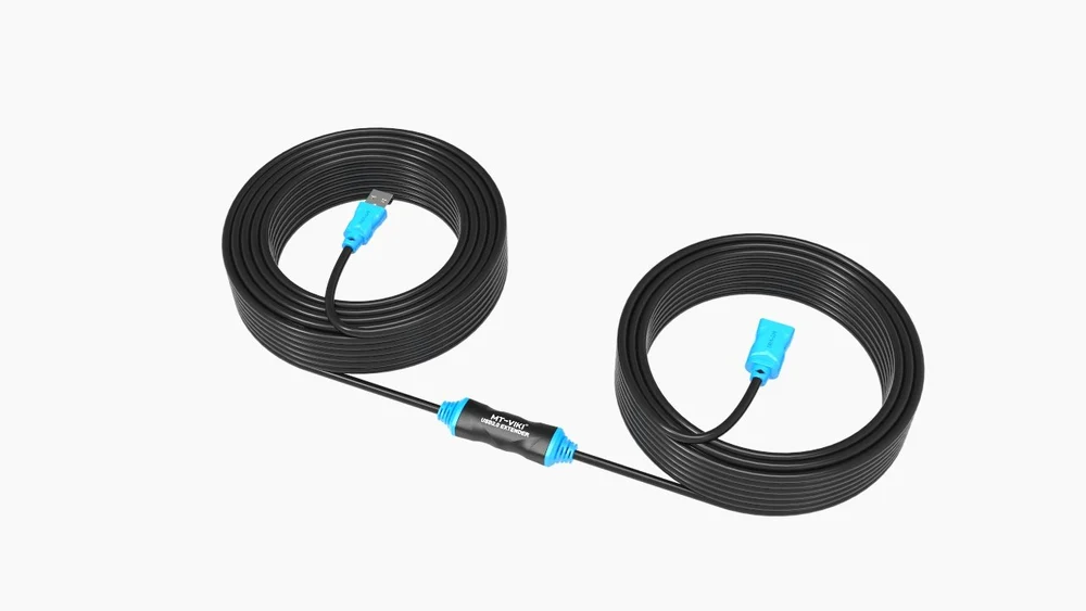 SP- USB MALE TO USB FEMALE IC -V2.0 -COPPER
