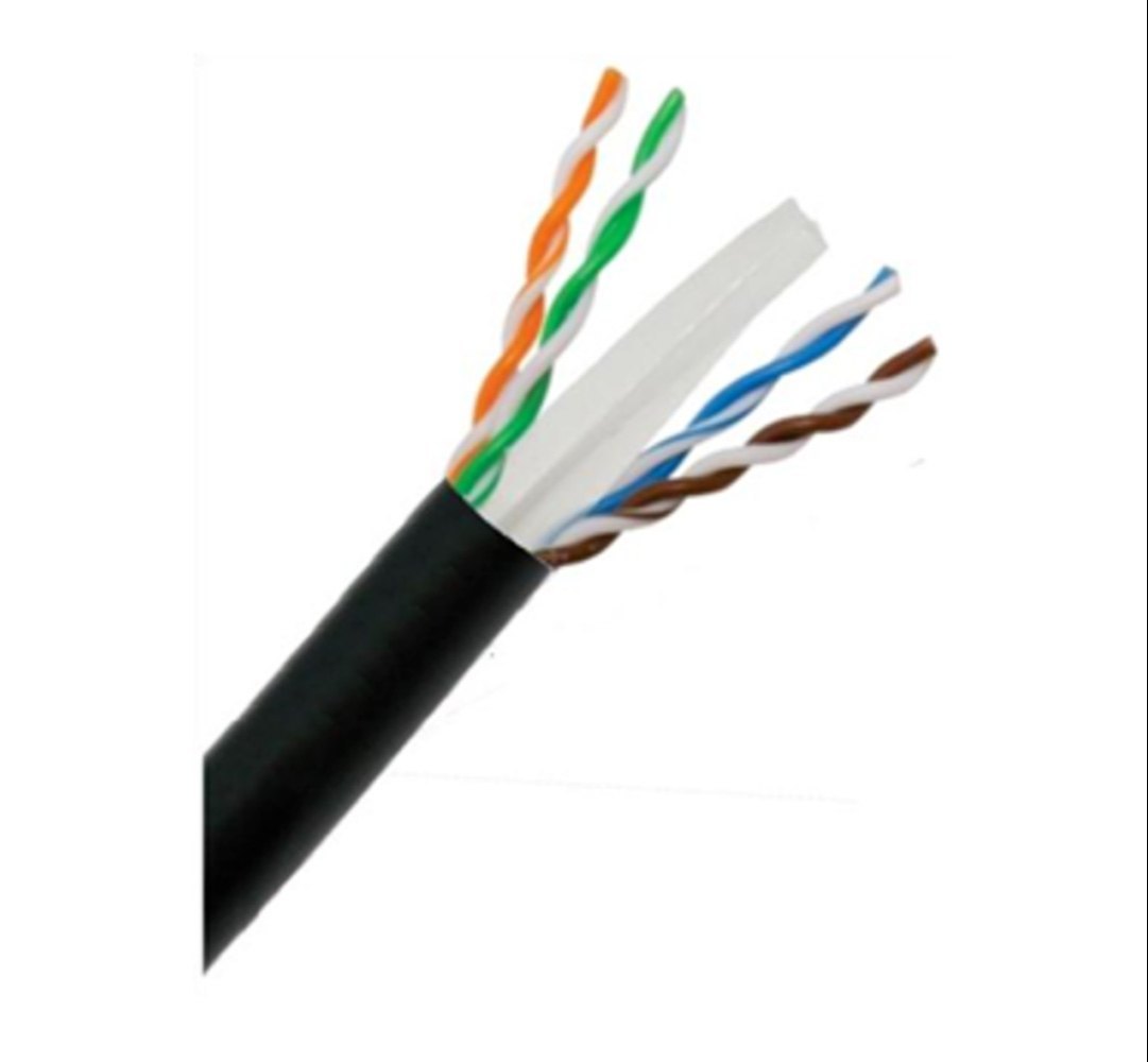 SP- OUTDOOR DOUBLE PVC CAT-6 CABLE -270 YARDS -COPPER