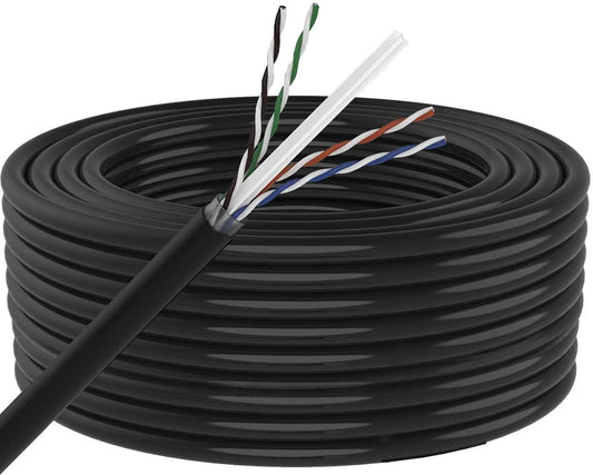 SP- OUTDOOR CAT-6 CCA CABLE -90 YARDS