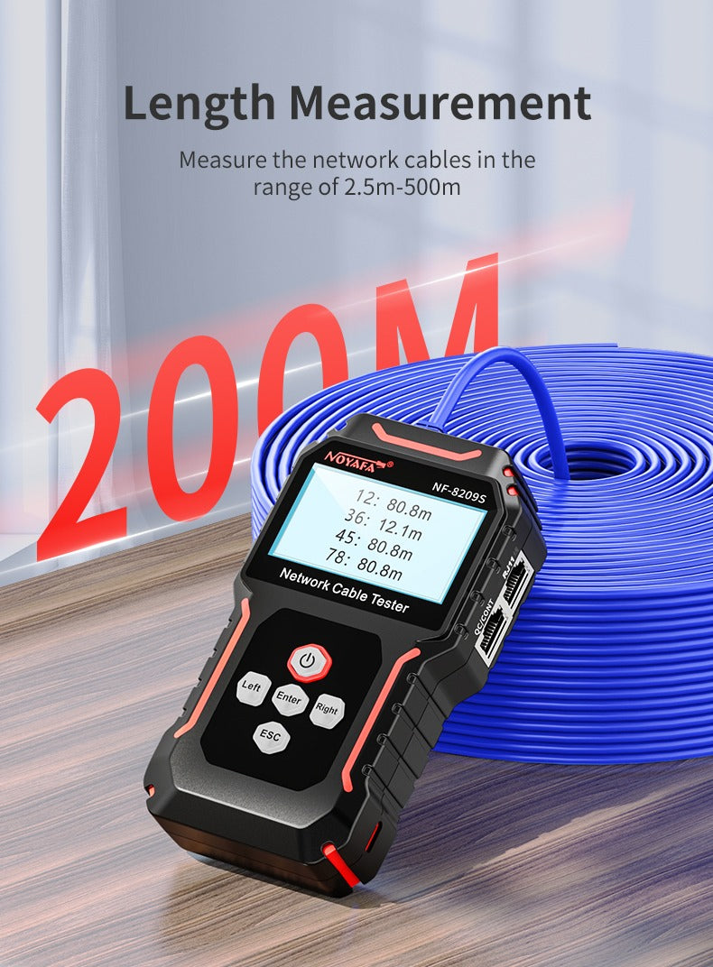 SP- 8209 MULTIFUNCTION NETWORK CABLE TESTER