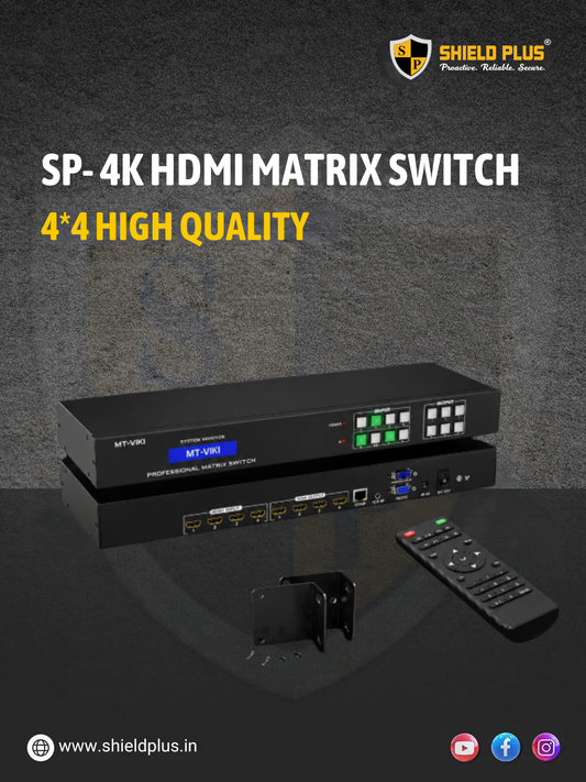 SP- 4K HDMI MATRIX SWITCH 4*4(HIGH QUALITY)