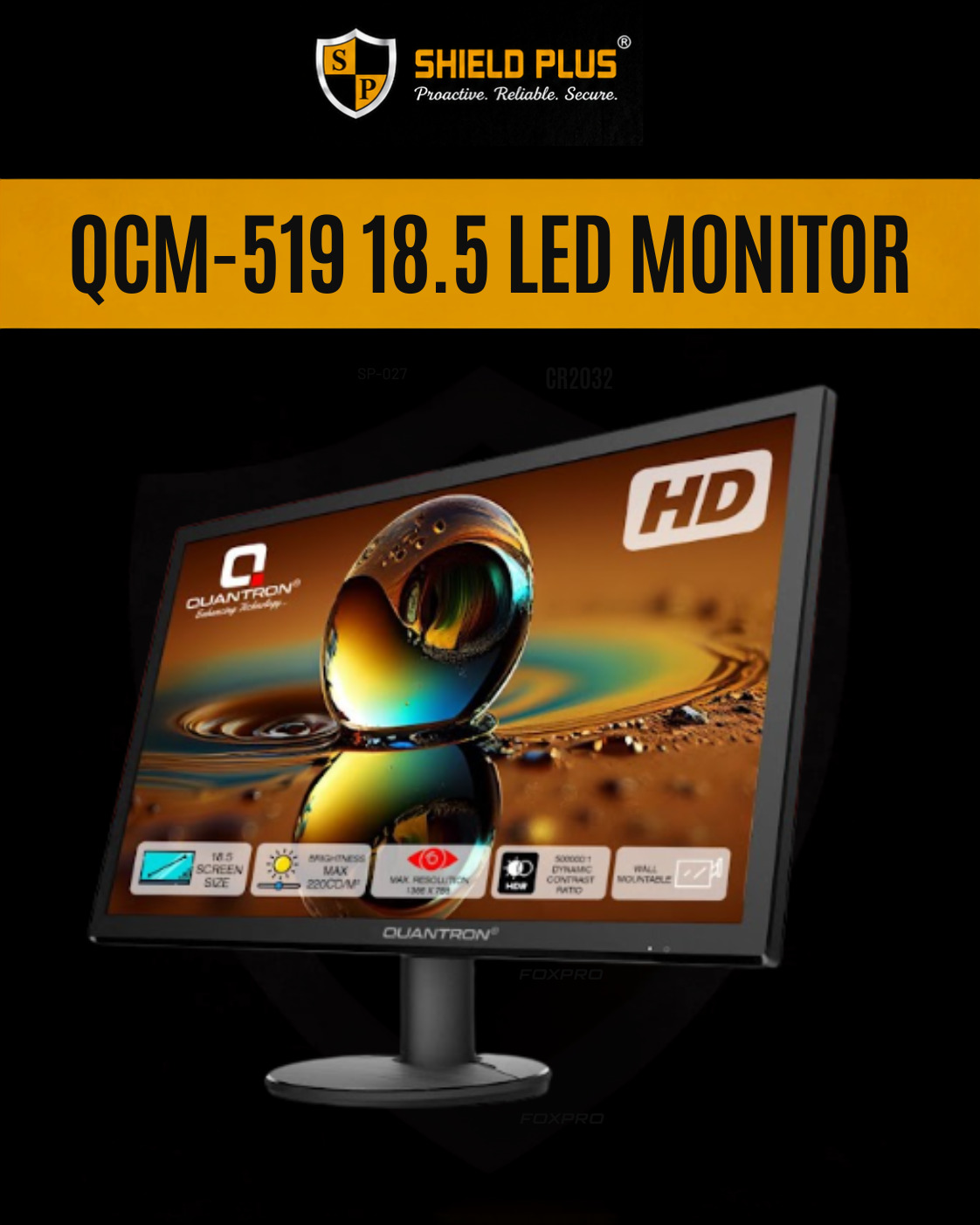 QCM-519 18.5 LED MONITOR