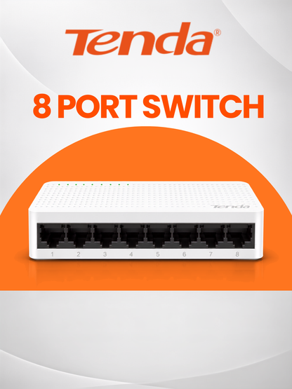 TENDA 8 PORT SWITCH