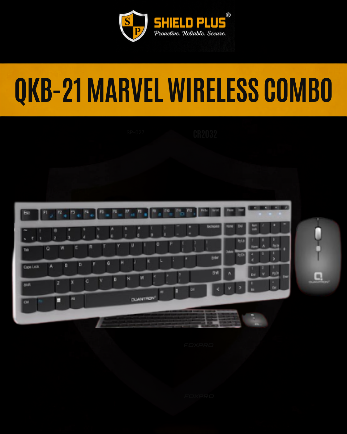 QKB-21 MARVEL WIRELESS COMBO