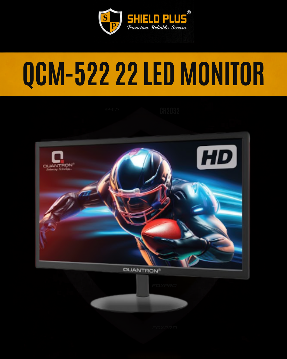QCM-522 22 LED MONITOR
