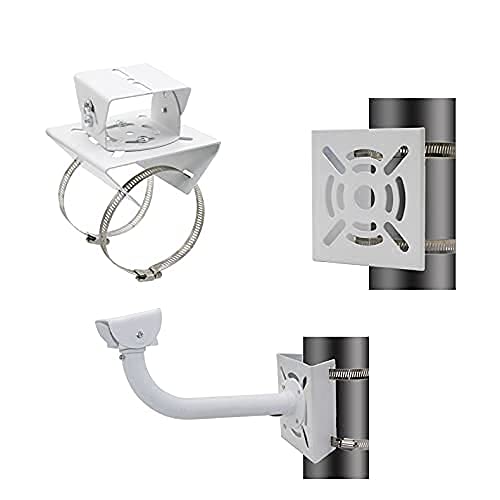 SP- POLE PLATE SMALL WITH 2 METAL CLAMPS
