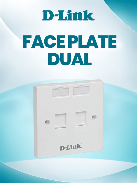 D-LINK FACE PLATE DUAL