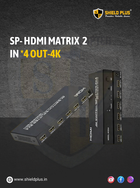 SP- HDMI MATRIX 2 IN *4 OUT-4K