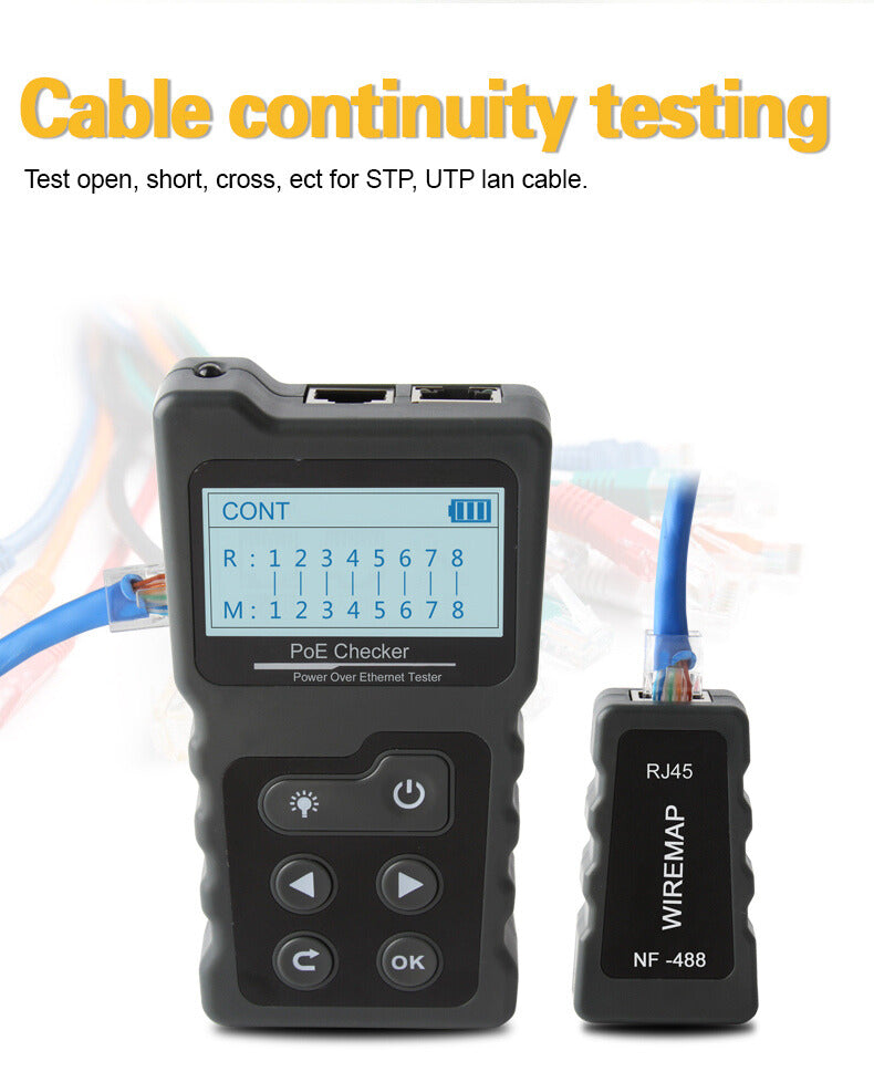 SP- 488 POE & MULTIFUCTION NETWORK TESTER