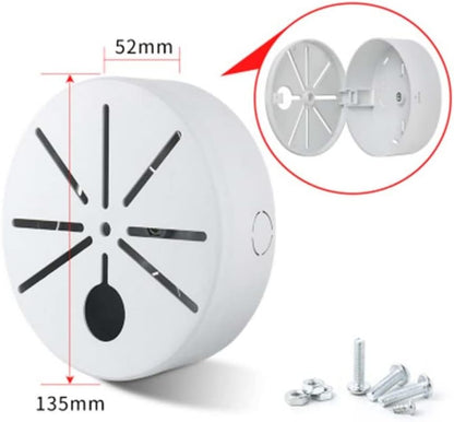 SP - INDOOR CEILING ROUND PVC BOX WITH MORE DEPTH