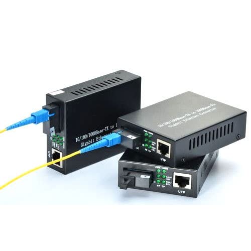 SP- SINGLE MODE SINGLE FIBER GIGA MEDIA CONVERTER- 10/100/1000 MBPS