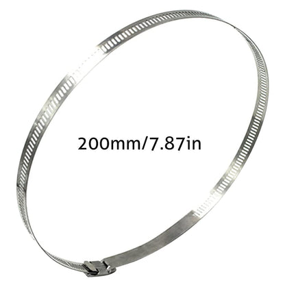 SP-POLE PLATE BIG WITH 3 METAL CLAMPS
