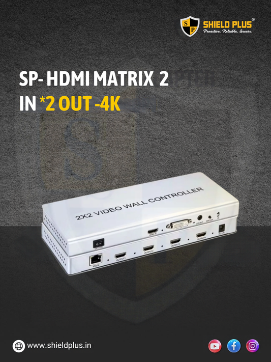 SP- HDMI MATRIX 2 IN *2 OUT -4K