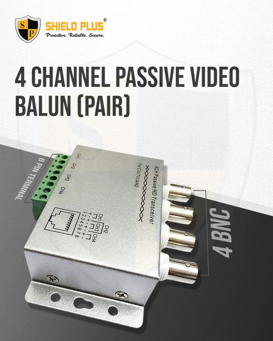 SP- Channel Passive Video Balun (PAIR)