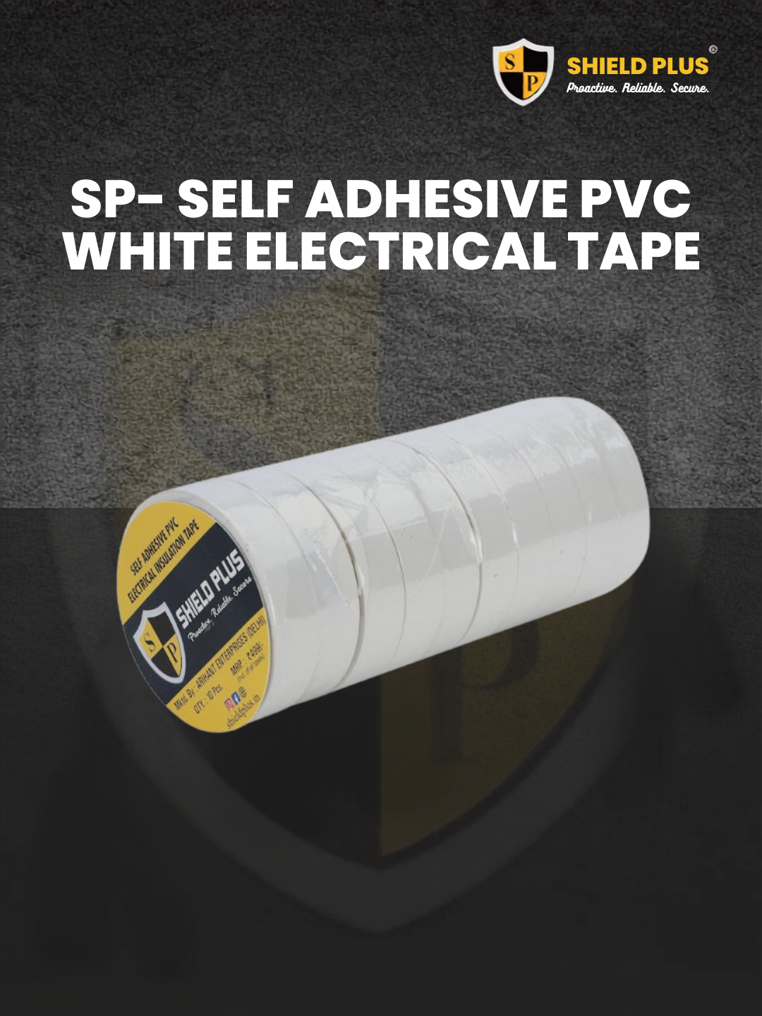 SP- SELF ADHESIVE PVC WHITE ELECTRICAL TAPE