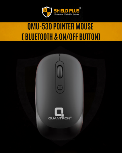 QMU-530 POINTER MOUSE ( BLUETOOTH & ON/OFF BUTTON)