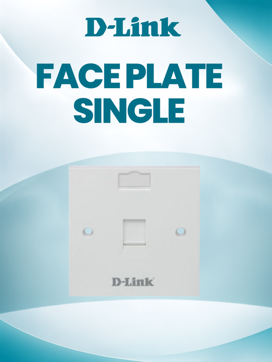 D-LINK FACE PLATE SINGLE