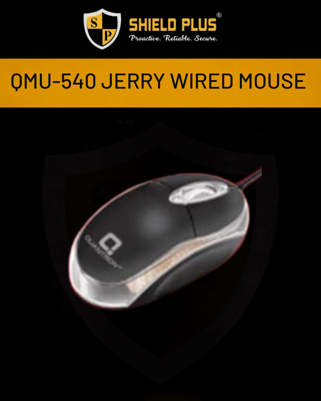 QMU-540 JERRY WIRED MOUSE