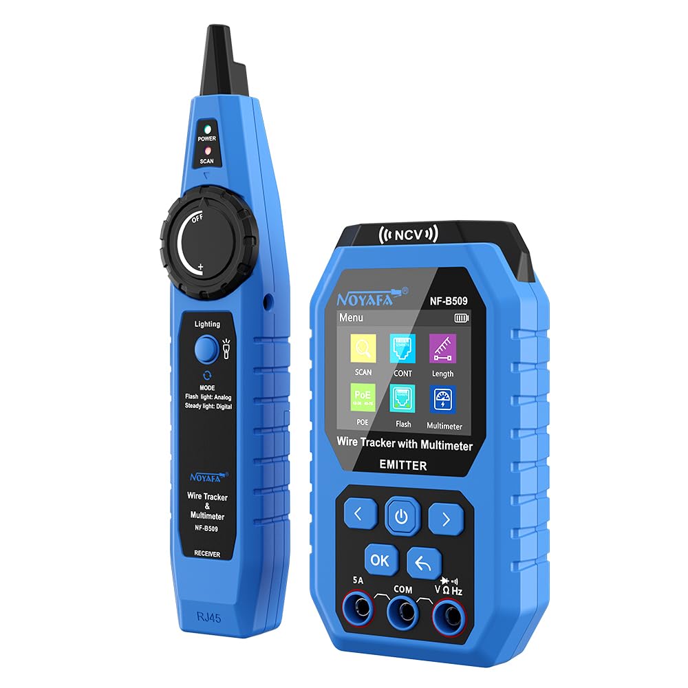 SP- B509 NETWORK CABLE TESTER WITH MULTIMETER