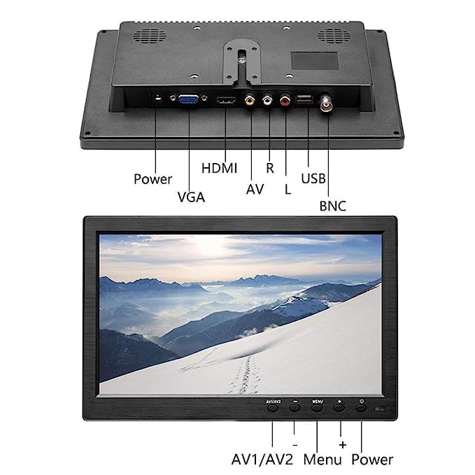 SP- 10 INCH TFT MONITOR WITH HDMI , VGA , AV , BNC INPUT