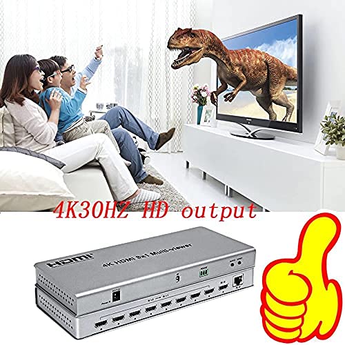 SP- 8*1 HDMI QUAD MULTIVIEWER- 4K