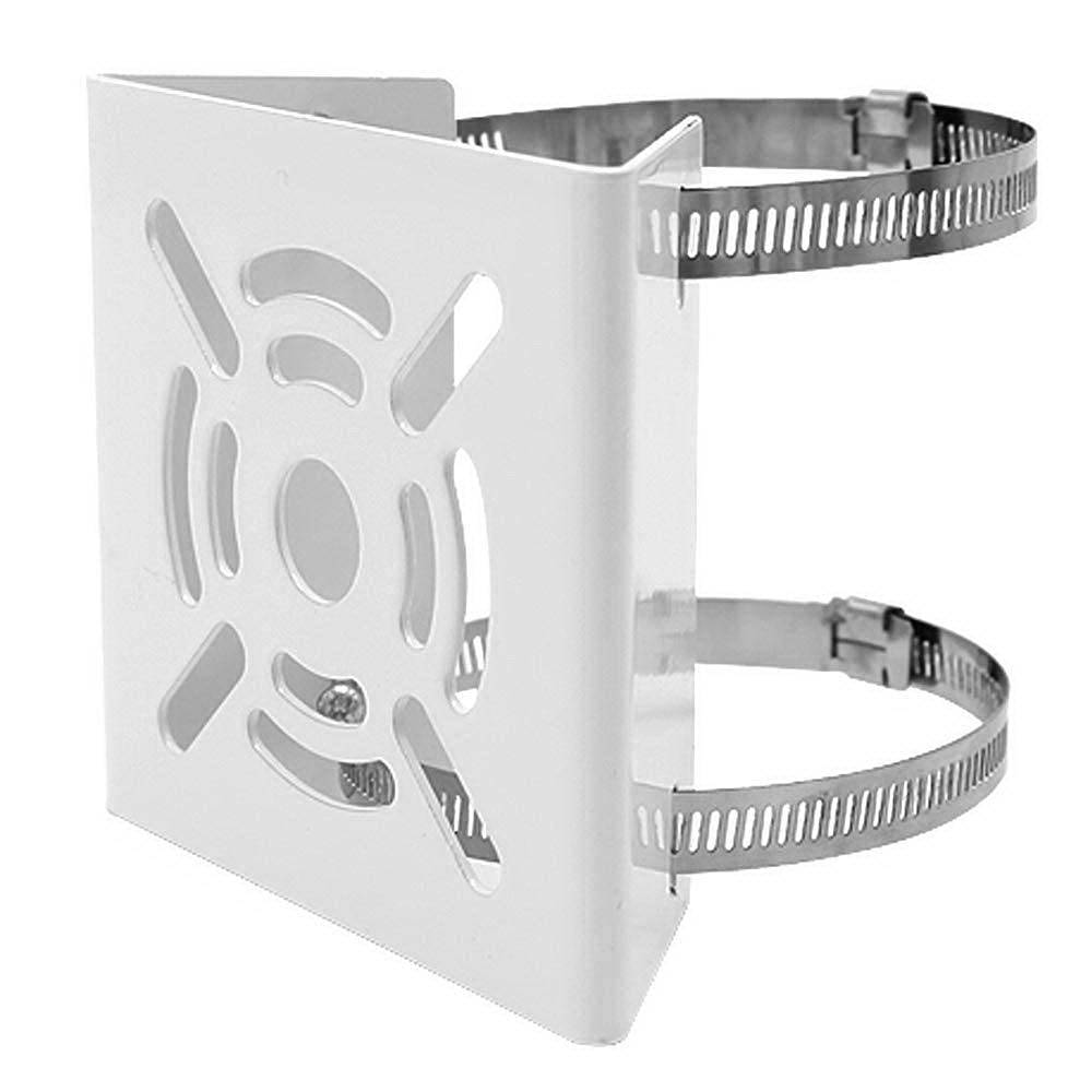 SP- POLE PLATE SMALL WITH 2 METAL CLAMPS
