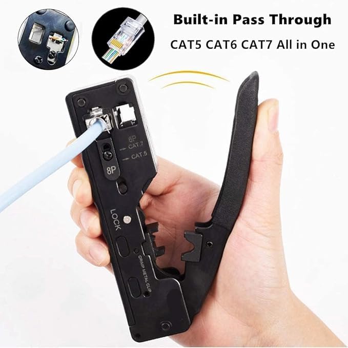 CRIMPING TOOL PASS THROUGH SMALL