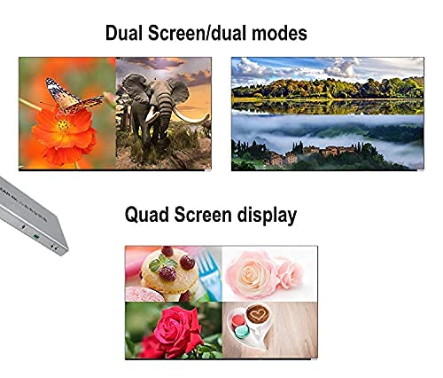 SP- 8*1 HDMI QUAD MULTIVIEWER- 4K