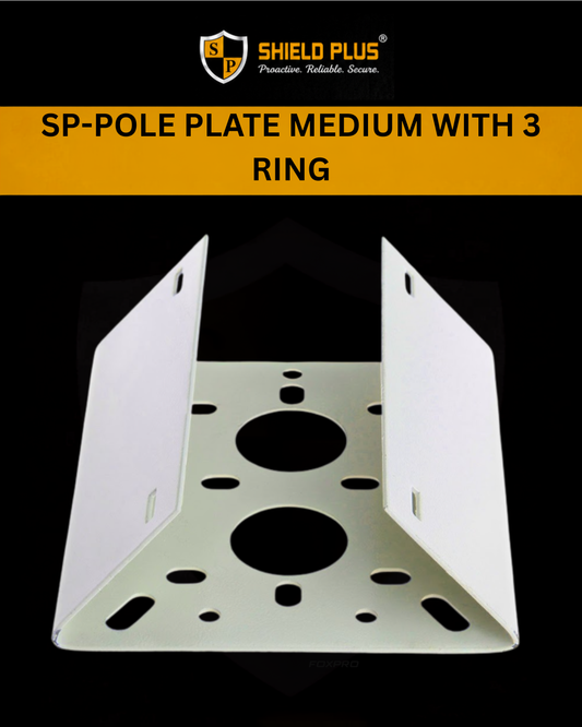 SP-POLE PLATE MEDIUM WITH 3 RING