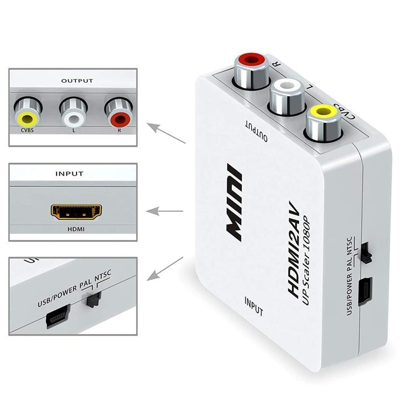 SP- HDMI TO AV 1080P