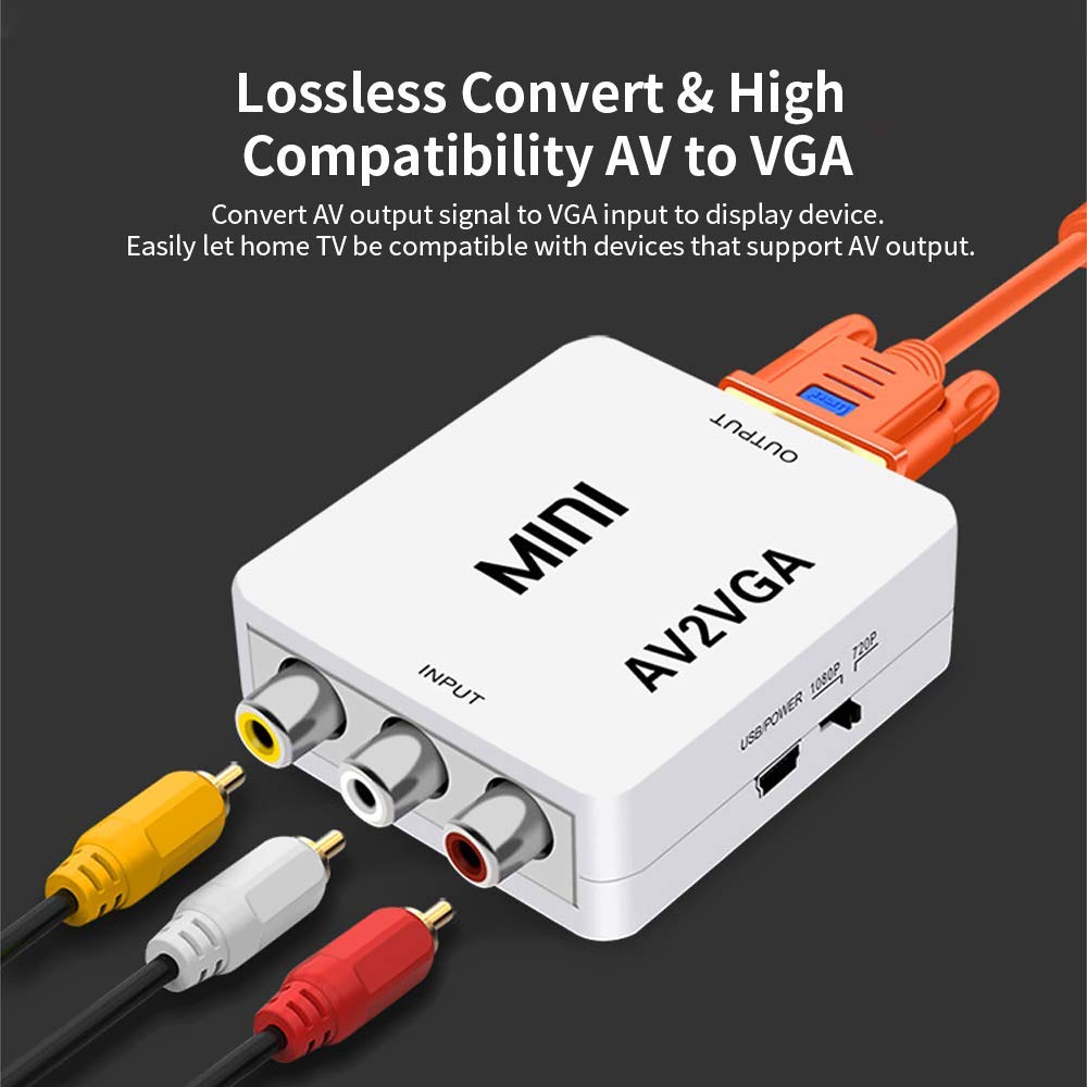 SP- AV TO VGA 1080P