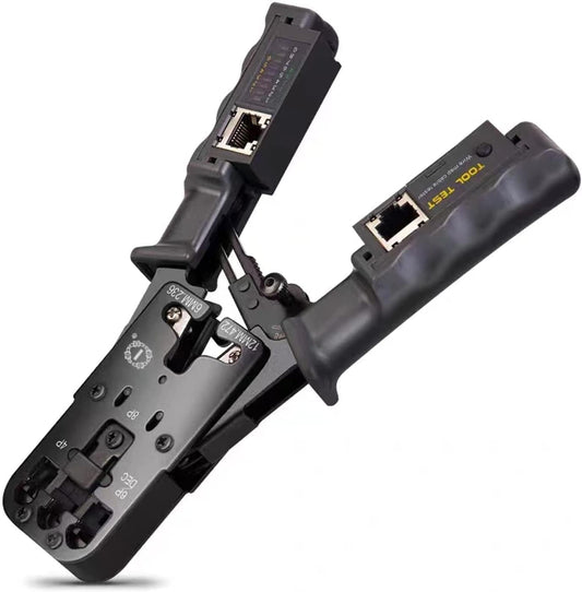 SP-SC001- CRIMPING TOOL WITH INBUILT LAN TESTER FOR RJ-45, RJ12 ( 6P & 8P)