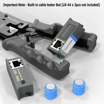 SP-SC001- CRIMPING TOOL WITH INBUILT LAN TESTER FOR RJ-45, RJ12 ( 6P & 8P)