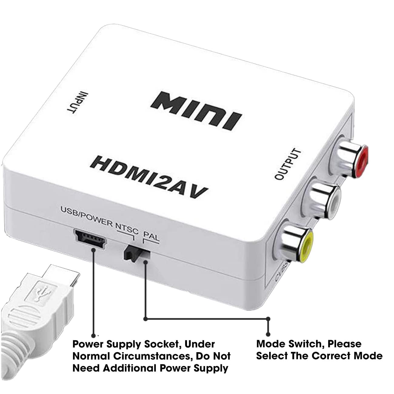 SP- HDMI TO AV 1080P