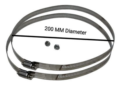 SP-POLE BULLET STAND WITH 2 METAL CLAMPS