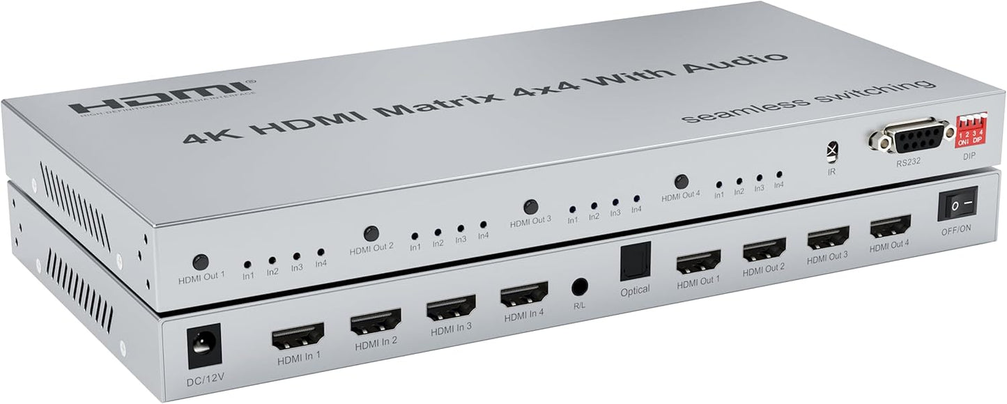 SP- HDMI MATRIX 4 IN *4 OUT-4K 30 HZ