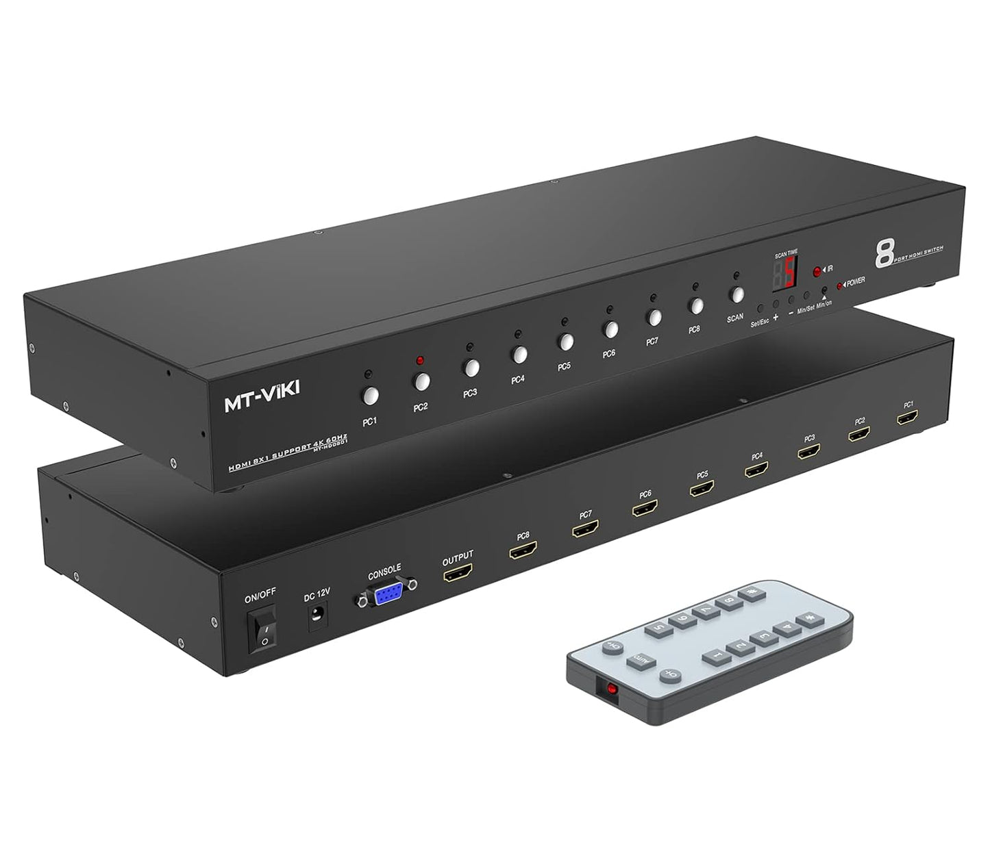 SP- HDMI SWITCH 8 PORT WITH TIMER
