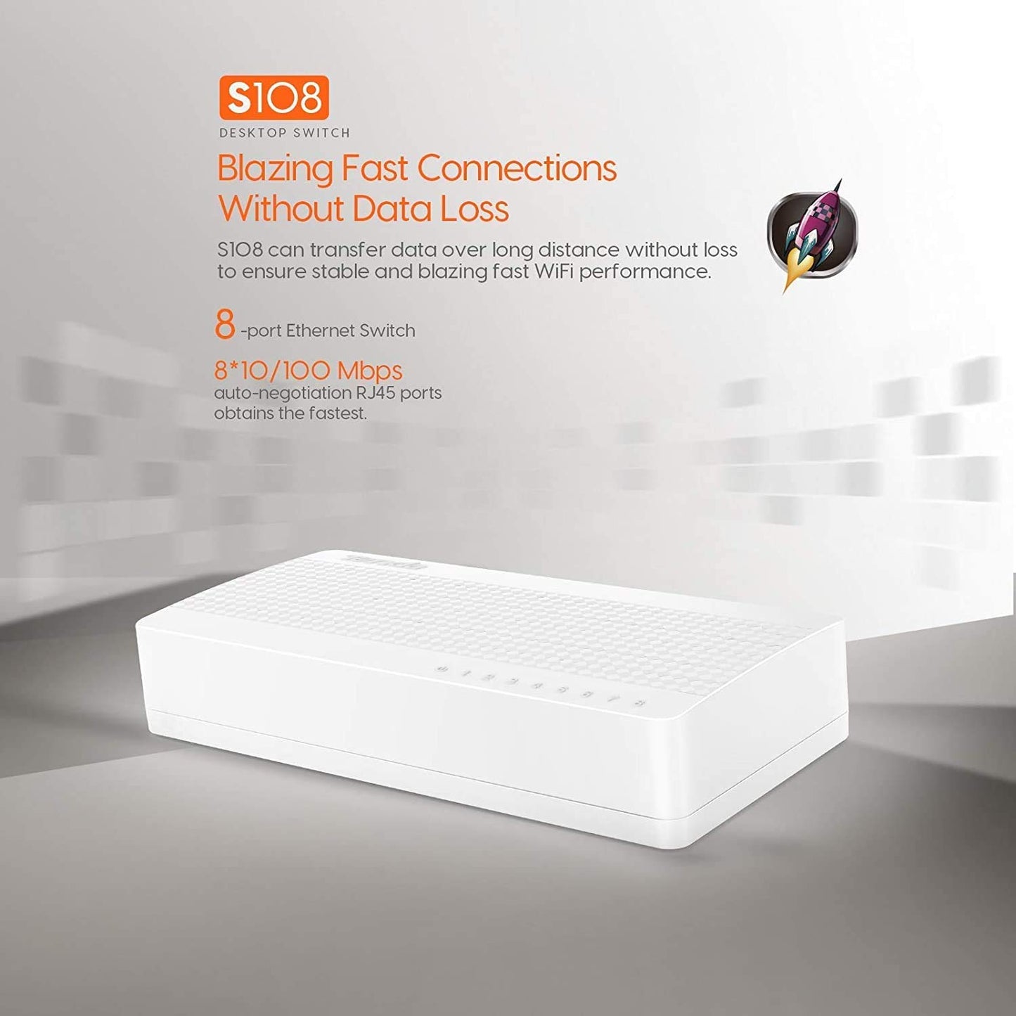 TENDA 8 PORT SWITCH