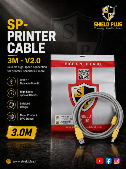 SP- USB PRINTER CABLE 3M -V2.0 -STD SERIES