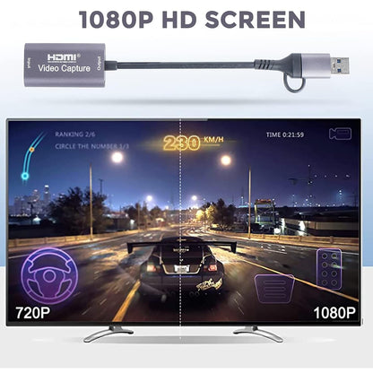 SP- HDMI CAPTURE CARD 2IN1(HDMI TO USB3.0)