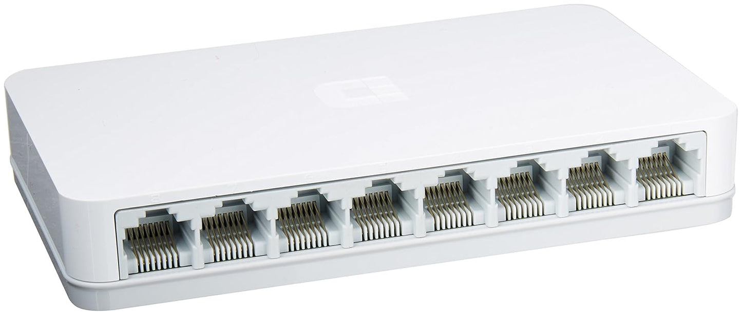 D-LINK 8 PORT GIGABIT DESKTOP SWITCH (10/100/1000 MBPS)-DGS-1008A