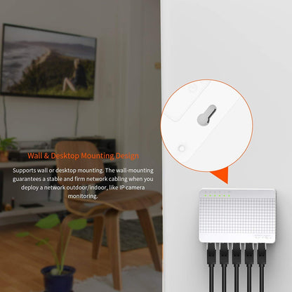 TENDA 5 PORT SWITCH