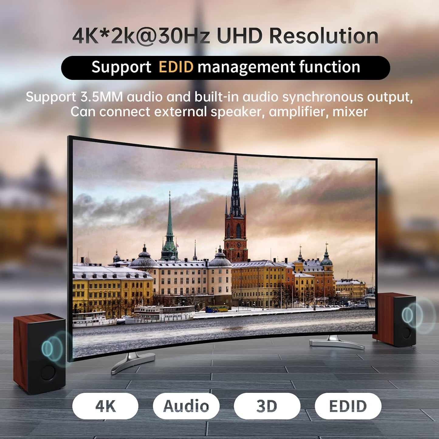 SP- 4K HDMI MATRIX SWITCH 4*4(HIGH QUALITY)